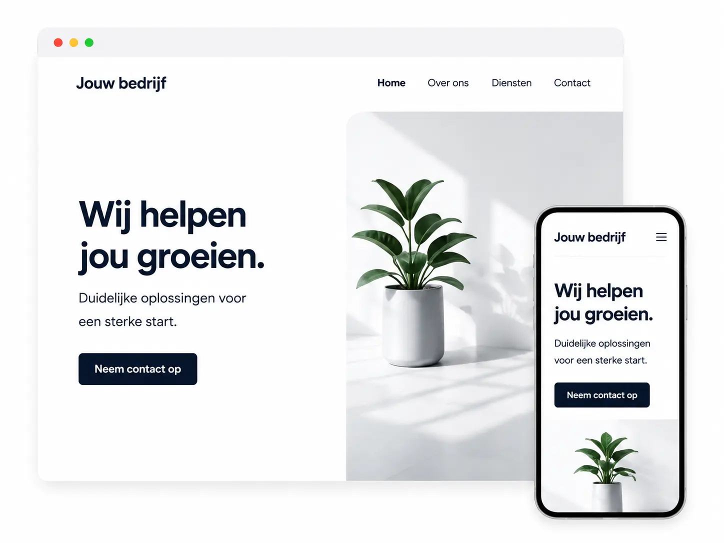 Website voorbeeld